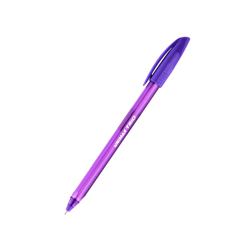 Ручка кулькова Unimax Trio, фіолетова UX-104-11
