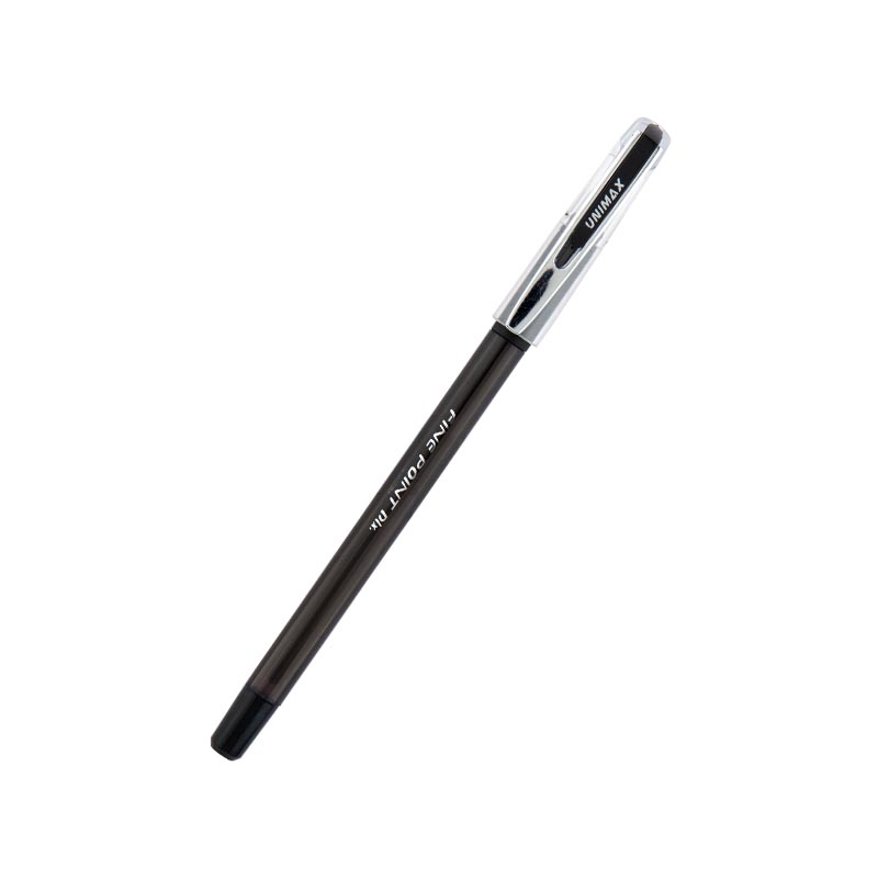 Ручка кулькова Unimax Fine Point Dlx, чорна UX-111-01. Фото 3