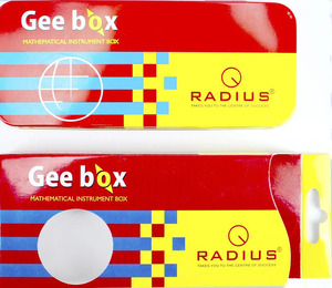 Готовальня ТМ Radius  9 предметів Gee Box 