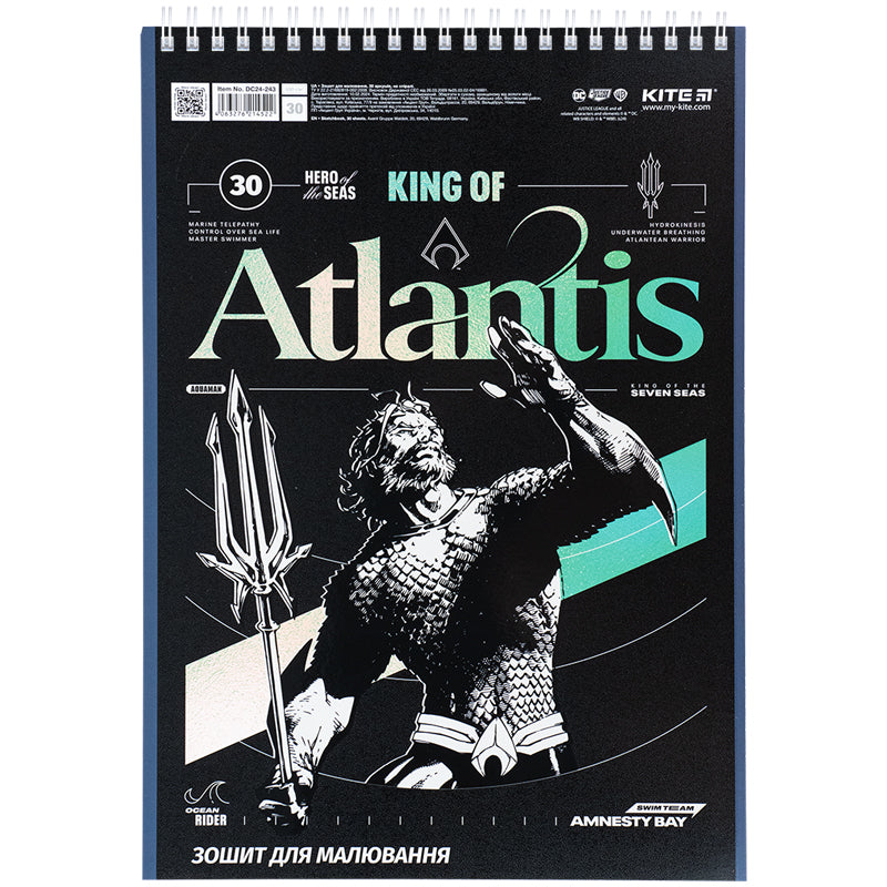 Альбом для малювання Kite DC Comics DC24-243, 30 аркушів. Фото 5