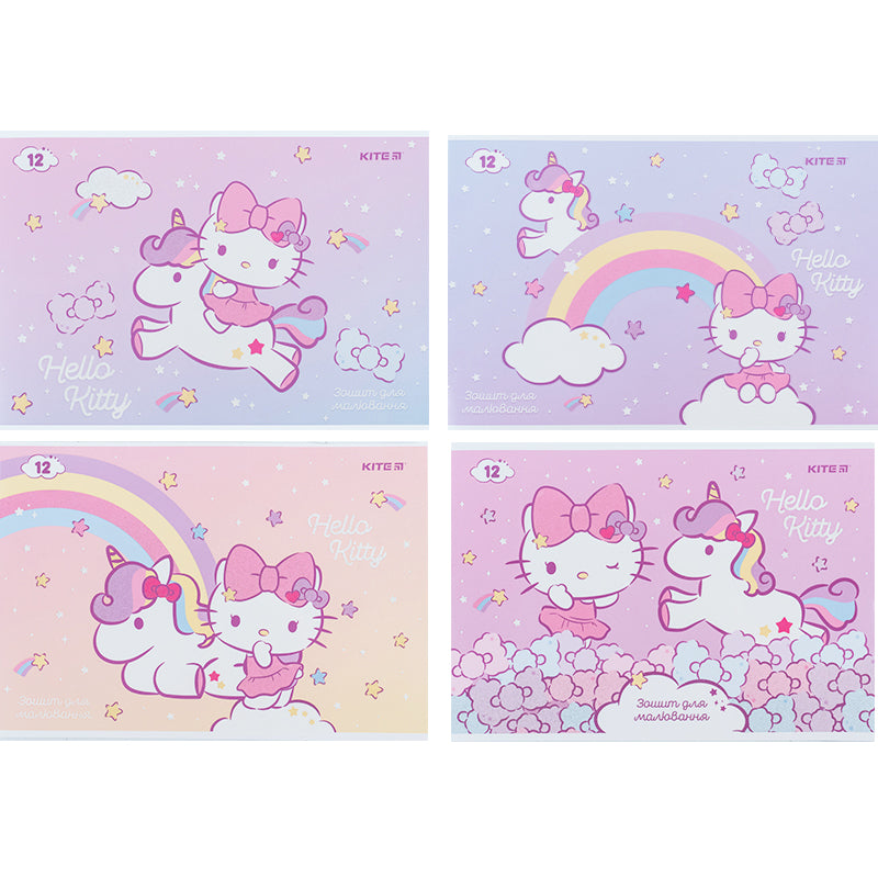 Альбом для малювання Kite Hello Kitty HK24-241, 12 аркушів