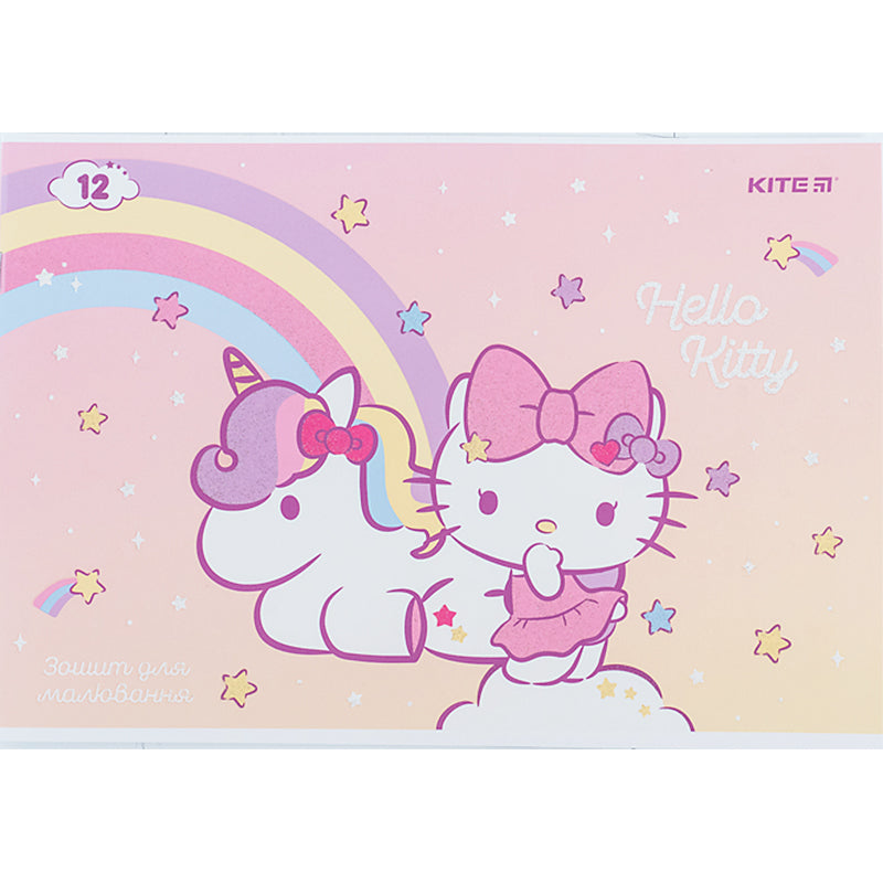 Альбом для малювання Kite Hello Kitty HK24-241, 12 аркушів. Фото 7