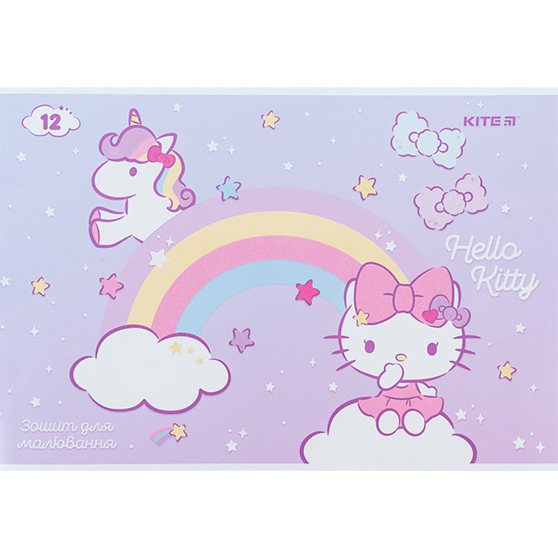Альбом для малювання Kite Hello Kitty HK24-241, 12 аркушів. Фото 5