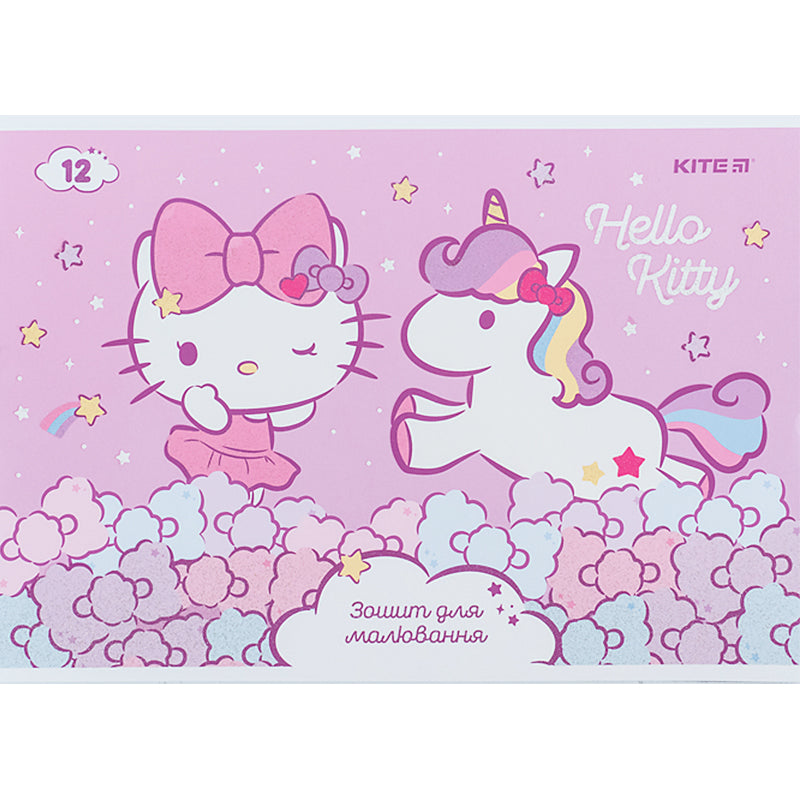 Альбом для малювання Kite Hello Kitty HK24-241, 12 аркушів. Фото 9