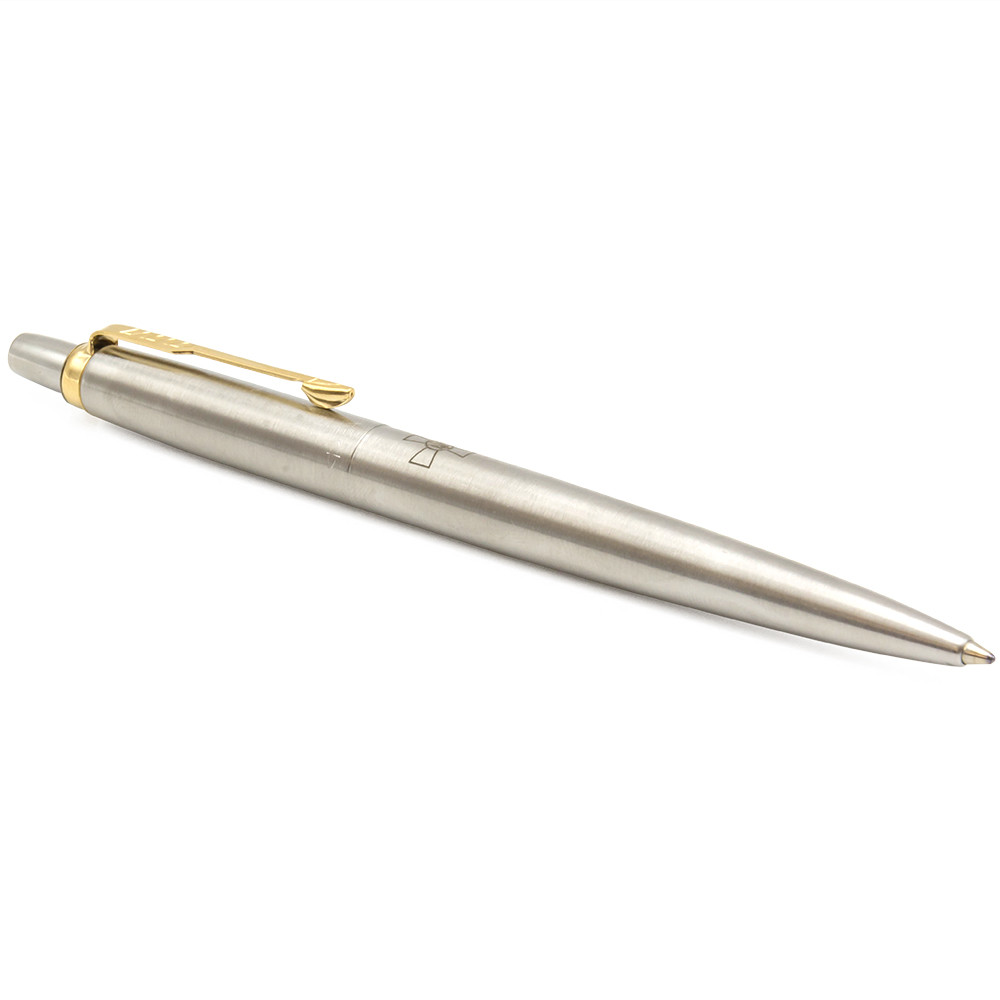 Ручка Parker Jotter Army сталь з позолотою кулькова Емблема ЗСУ 16032_W001b. Фото 3