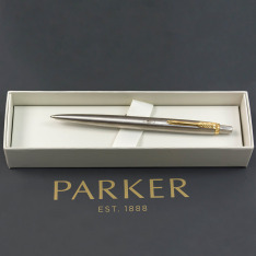 Ручка Parker Jotter Army сталь з позолотою кулькова Емблема ЗСУ 16032_W001b. Фото 5