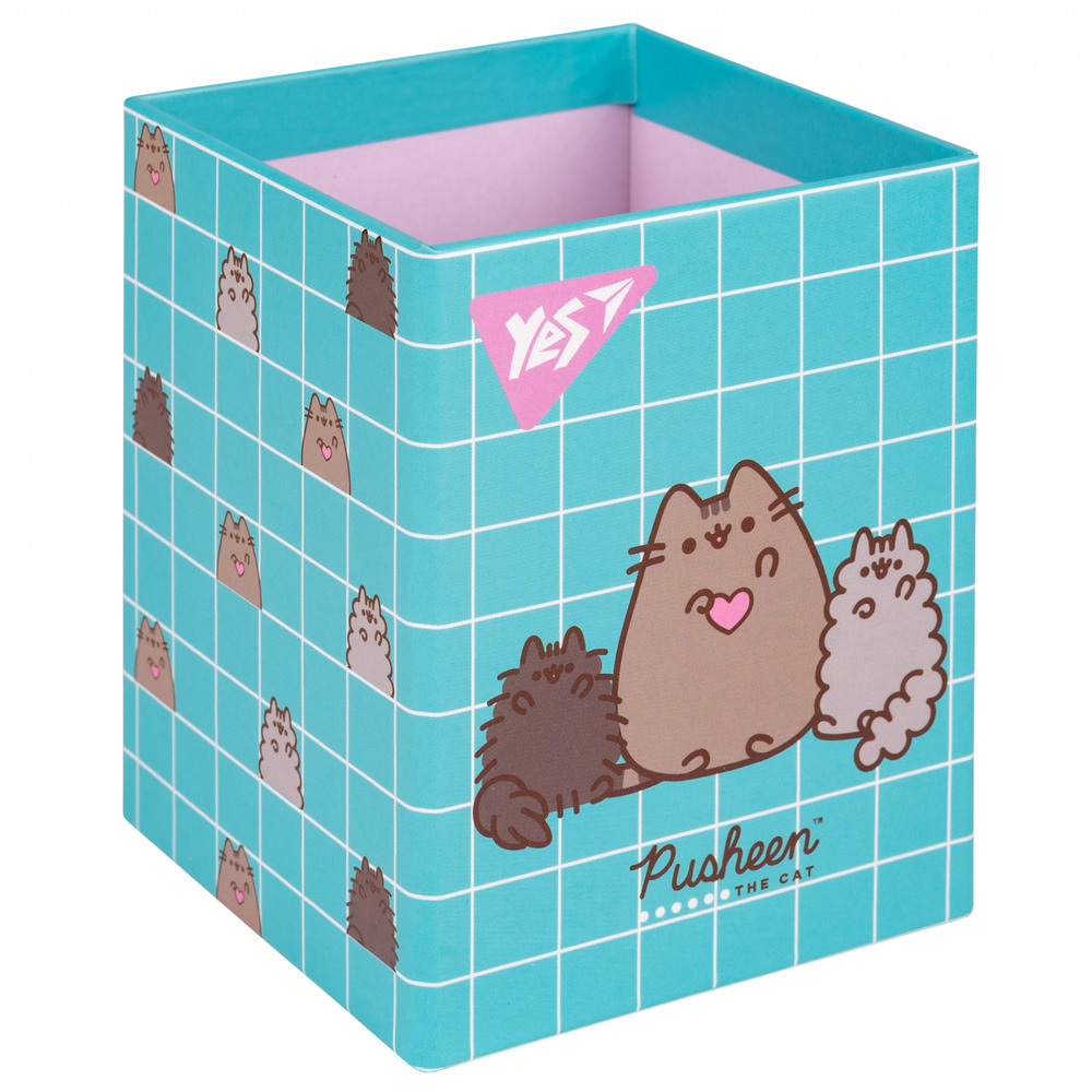 Стакан для письмового приладдя Yes Pusheen, картон 708216