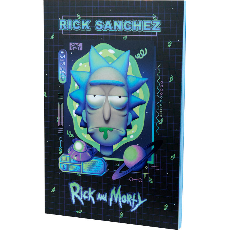 Блокнот Kite Rick and Morty RM23-193-1, термобіндер, А5, 64 аркуші, нелінований. Фото 2