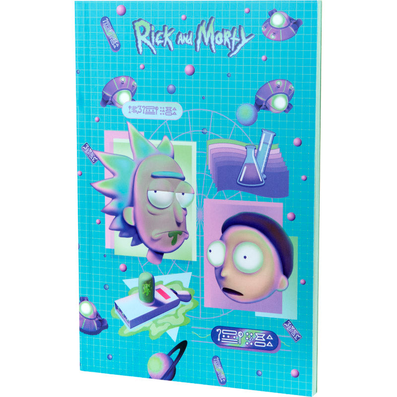 Блокнот Kite Rick and Morty RM23-193-2, термобіндер, А5, 64 аркуші, нелінований. Фото 2