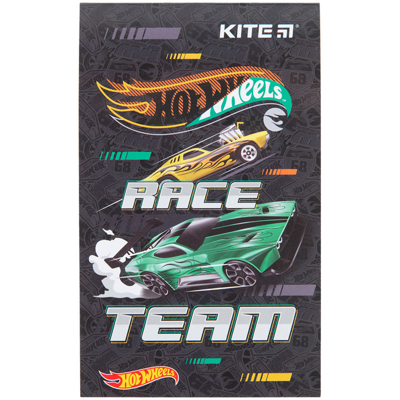Блокнот-планшет Kite Hot Wheels HW23-195, A6, 50 аркушів, нелінований. Фото 7