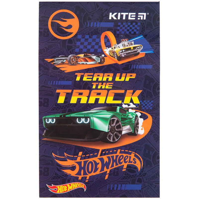 Блокнот-планшет Kite Hot Wheels HW23-195, A6, 50 аркушів, нелінований. Фото 9