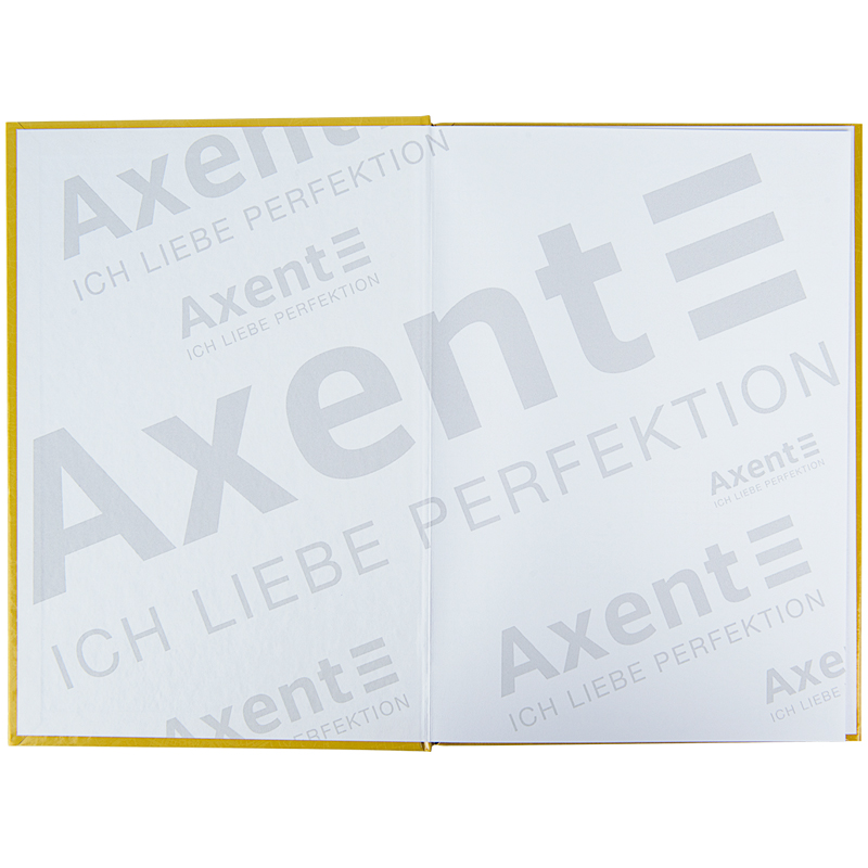 Книга записна Axent Courage А4, 96 аркушів, клітинка, жовта 8422-552-A. Фото 2