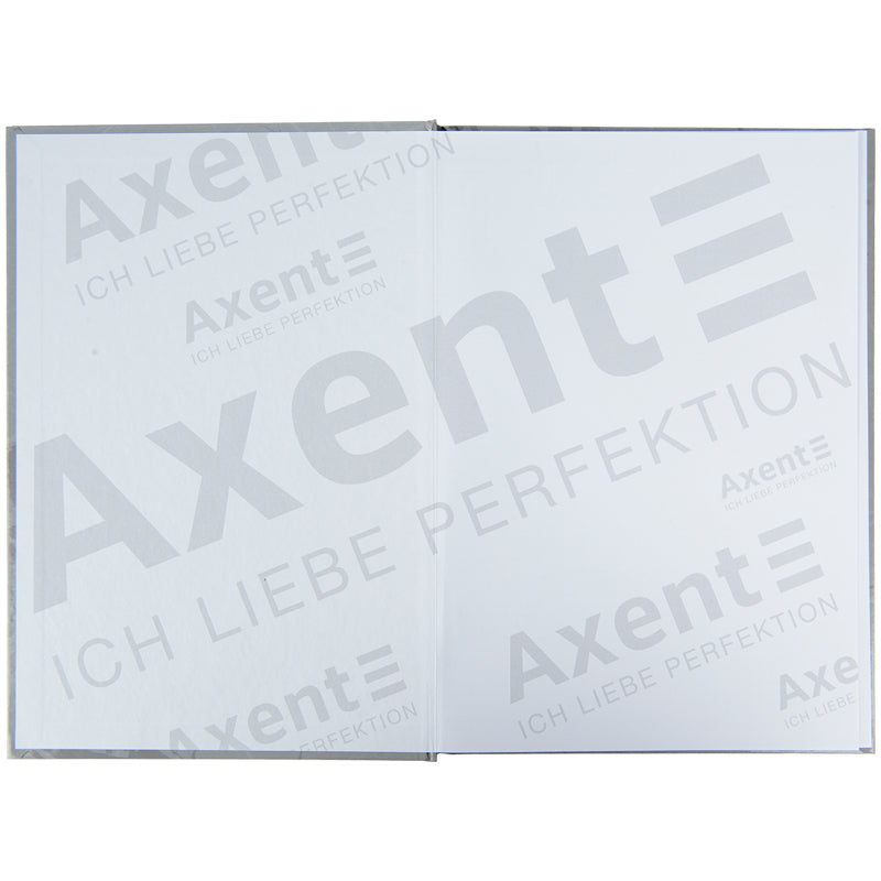 Книга записна Axent Freedom А4, 96 аркушів, клітинка, cіра 8422-550-A. Фото 2