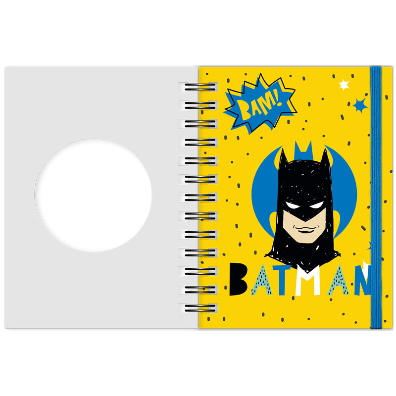 Блокнот на спіралі Kite DC Comics DC23-229, А6, 80 аркушів, клітинка. Фото 2