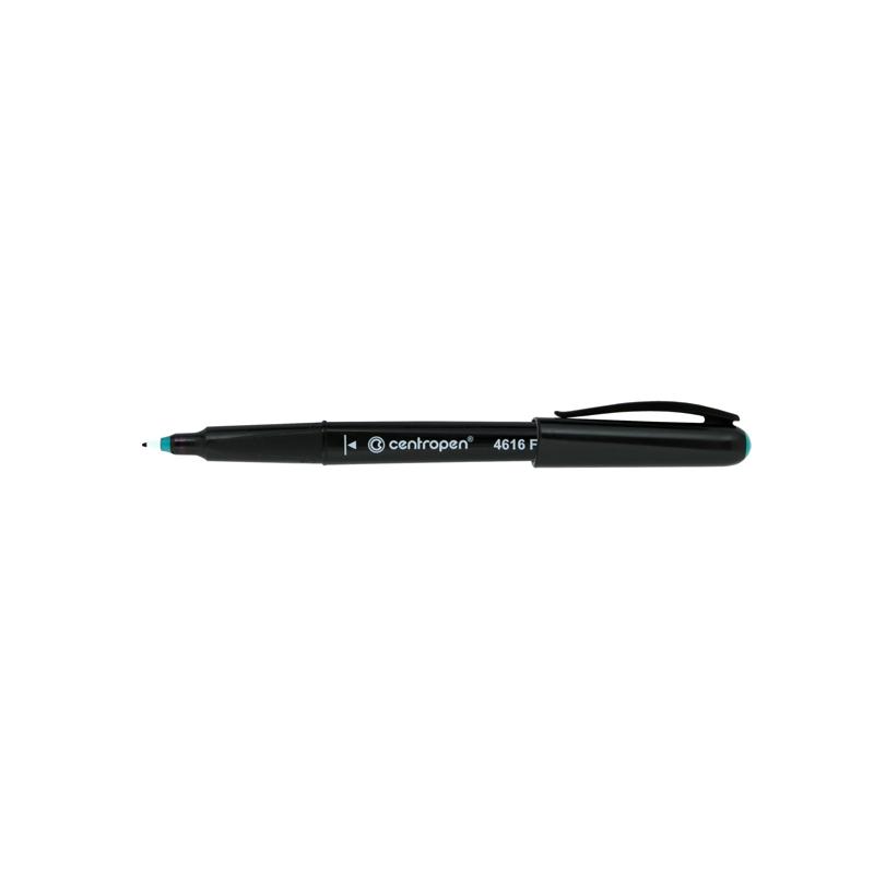 Маркер Centropen CD-Liner ergoline, 0,6 мм зелений 4616/04