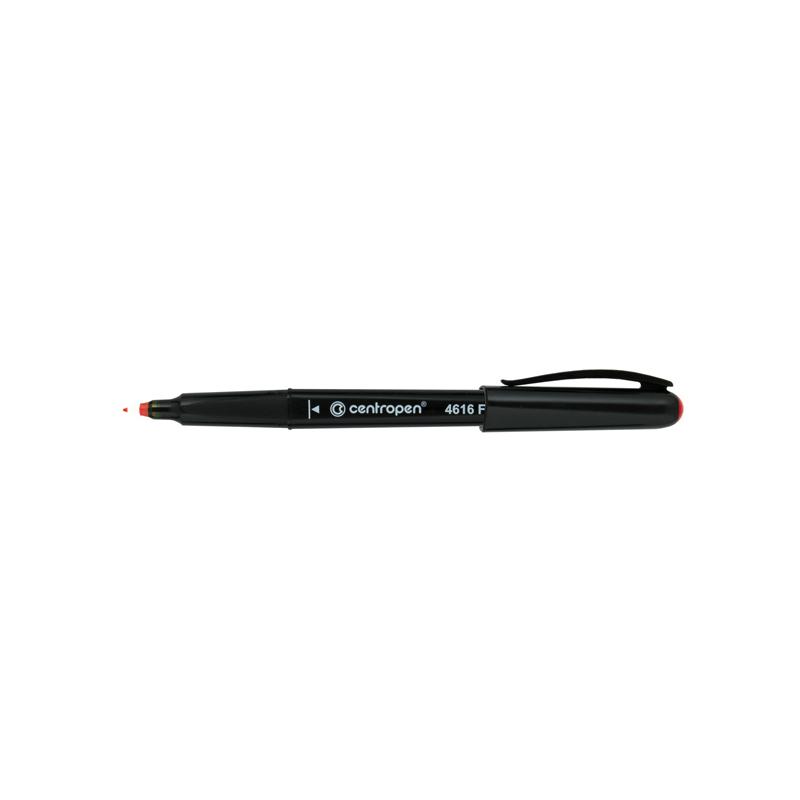 Маркер Centropen CD-Liner ergoline, 0,6 мм червоний 4616/02