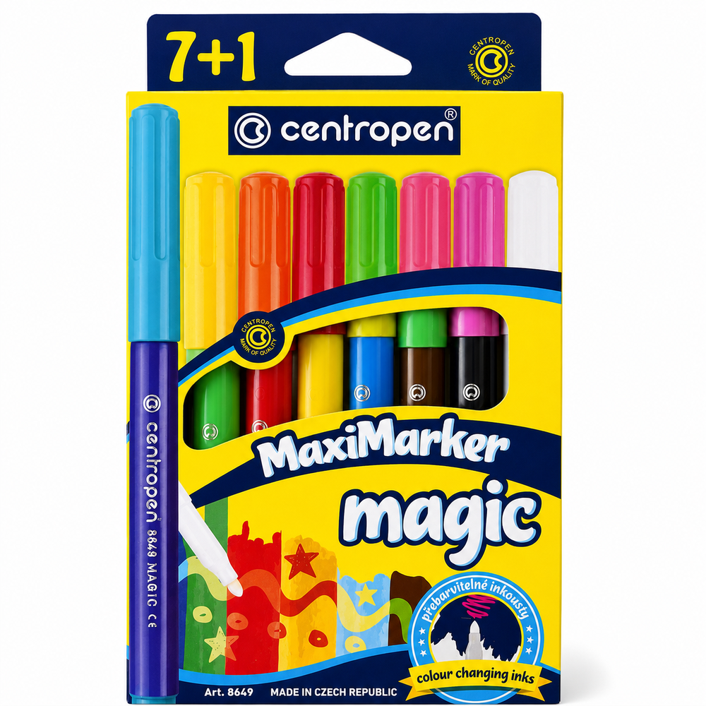 Фломастери Centropen Magic Maxi набір 8 шт 8649/08