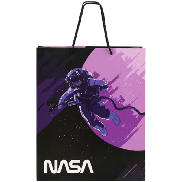 Пакет паперовий подарунковий Kite NASA NS22-266K, 26х32см. Фото 2
