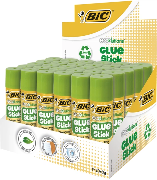 Клей-олівець Bic 8 г (30 шт)