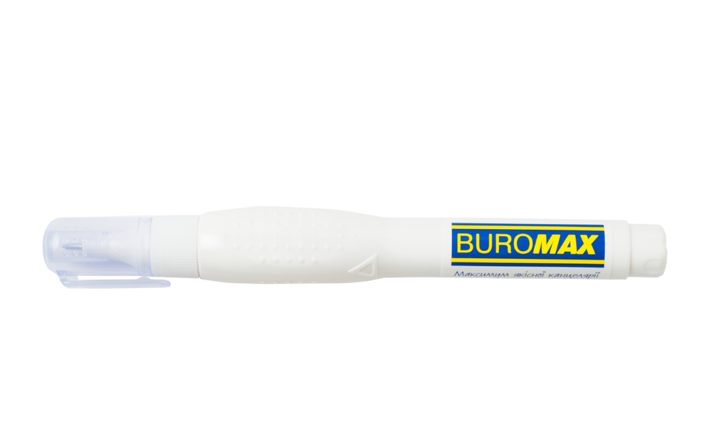 Коректор-ручка 12 мл Buromax спиртова основа BM.1034. Фото 3
