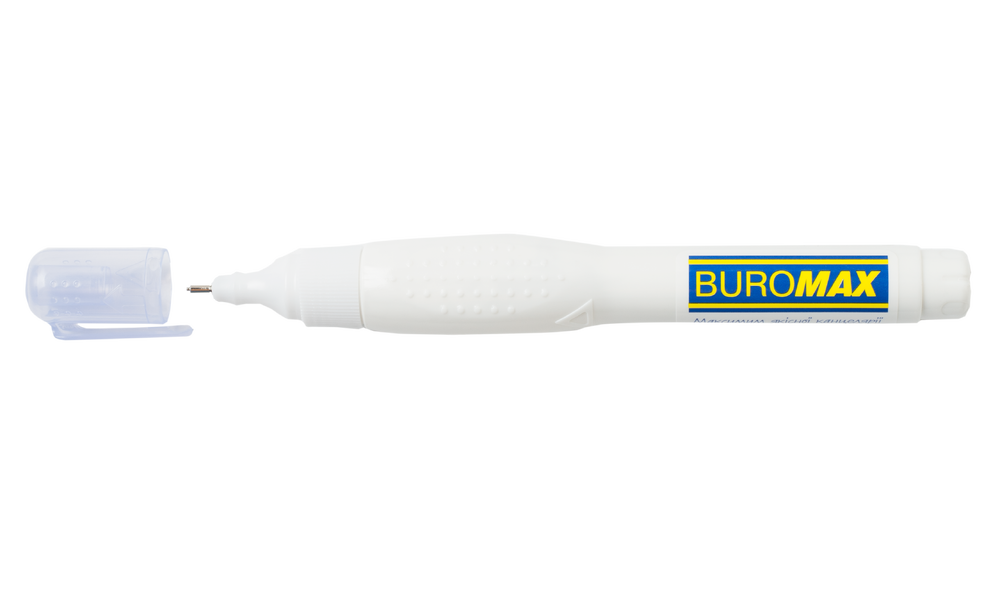 Коректор-ручка 12 мл Buromax спиртова основа BM.1034. Фото 2