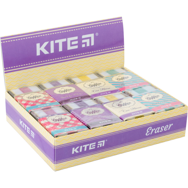 Гумка кольорова Kite Sweet K20-015, асорті