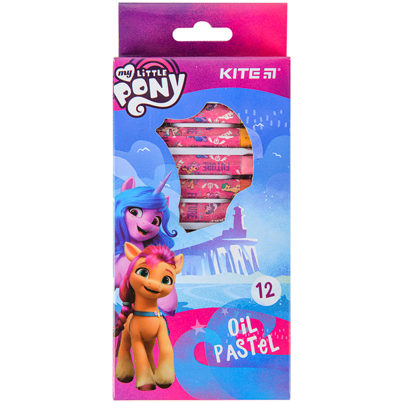 Пастель масляна Kite My Little Pony 12 кольорів LP22-071