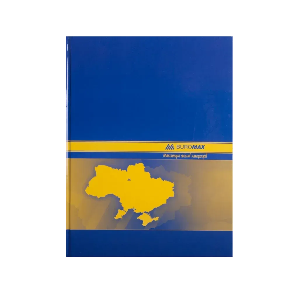 Книга канцелярська Buromax Ukraine А4 192 аркуши в клітинку асорті дизайнів BM.2404. Фото 4