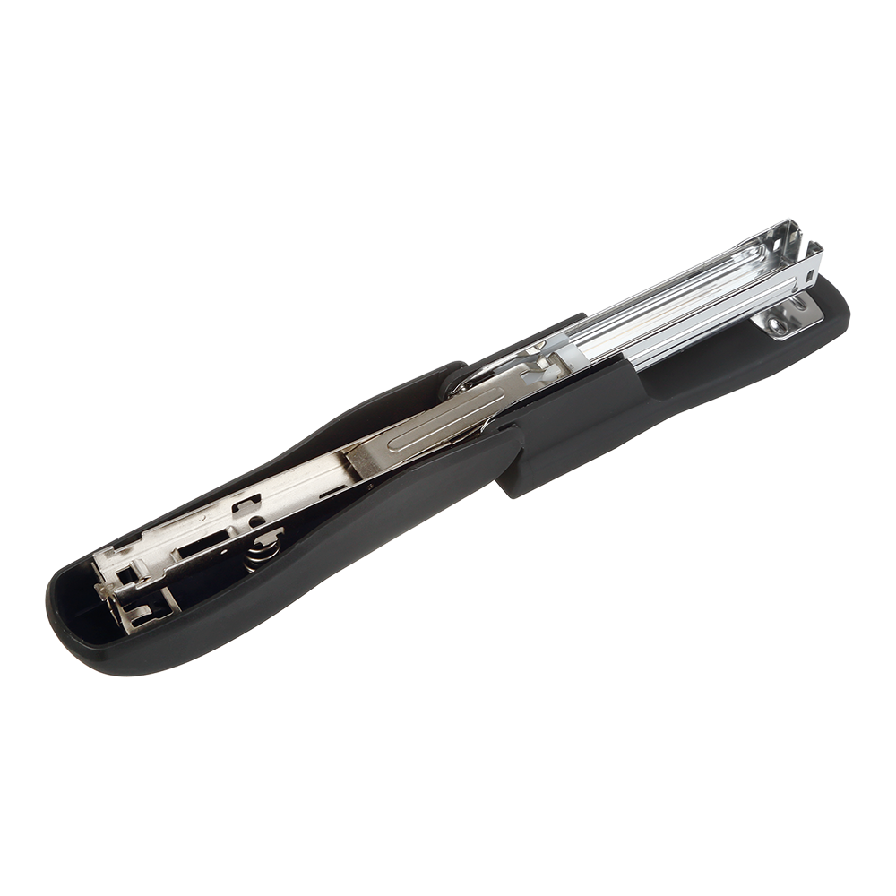 Степлер Buromax BM.4202-01 пластиковий RUBBER TOUCH 20 аркушів чорний	. Фото 3