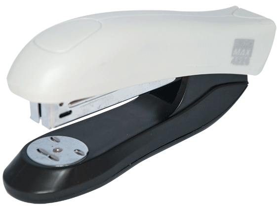 Степлер Buromax BM.4203-09 пластиковий 20 аркушів сірий