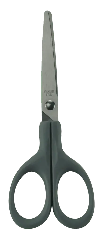 Ножиці офісні Buromax 130 мм сірі BM.4522