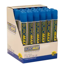 Клей силікатний Buromax з аплікатором 50 мл BM.4802