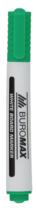 Маркер для сухостираємих дошок Buromax 2-4 мм зелений BM.8800-04. Фото 2