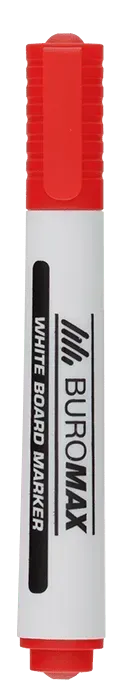Маркер для сухостираємих дошок Buromax 2-4 мм червоний BM.8800-05 . Фото 2
