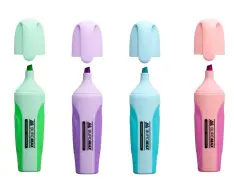 Набір із 4-х текстових маркерів Buromax Pastel 2-4 мм BM.8905-94. Фото 2