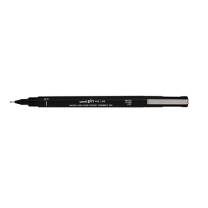 Лайнер uni PiN 0.1мм fine line чорний	 PIN01-200.Black