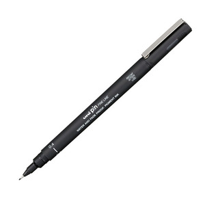 Лайнер uni PiN 0.4мм fine line чорний	 PIN04-200.Black