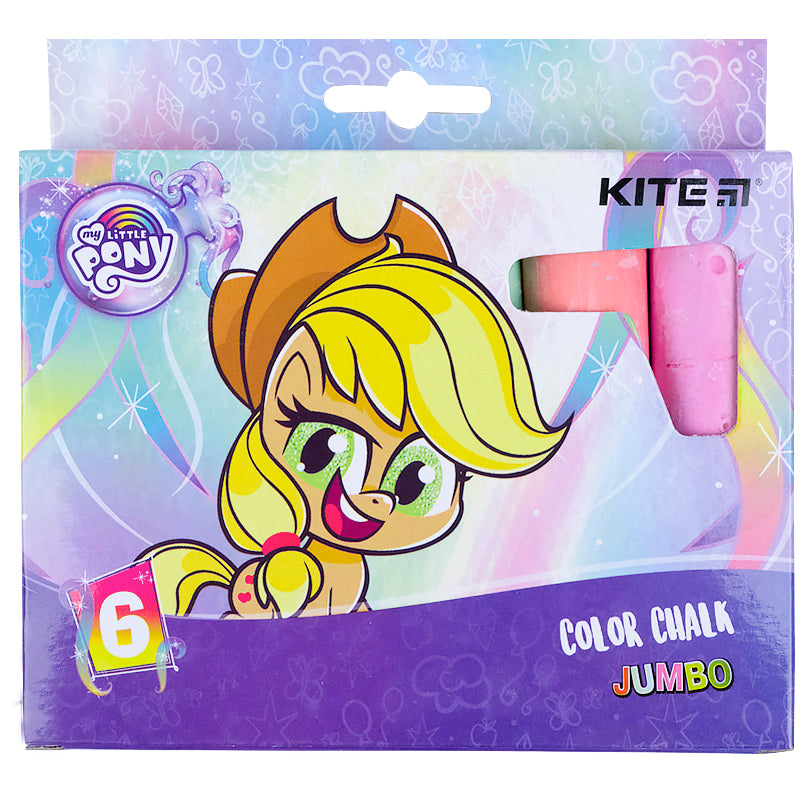 Крейда кольорова Kite Jumbo My Little Pony 6 кольорів LP21-073