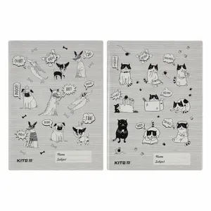 Обкладинка-розмальовка для книжок Kite K20-310, А4+, PVC