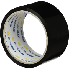 Клейка стрічка пакувальна 48 мм x 35 м Buromax чорна BM.7007-01
