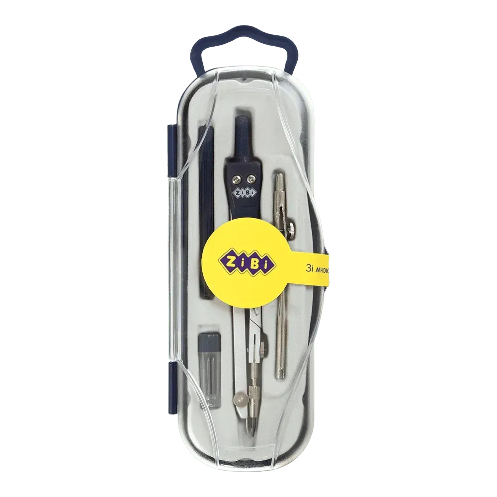 Готовальня ZiBi College 5 предметів темно-синя KIDS Line ZB.5312CL-03