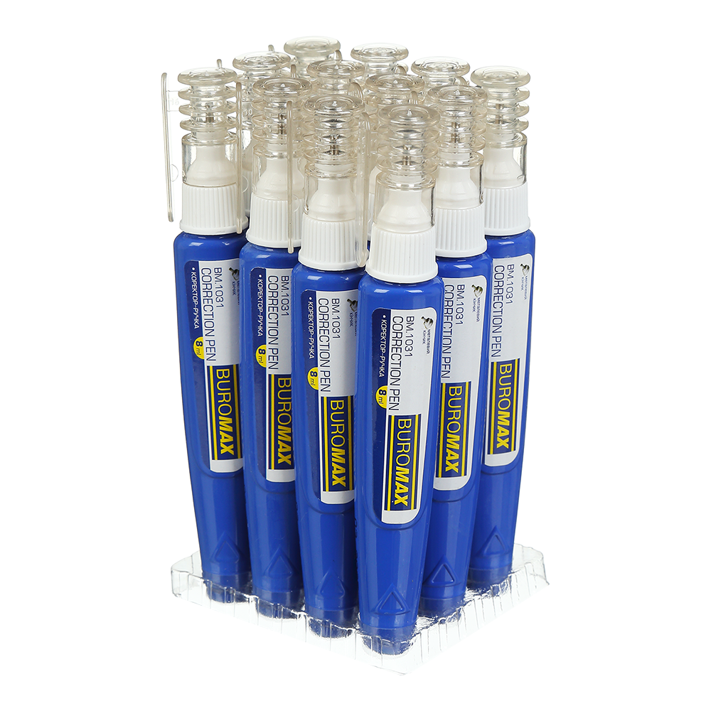 Коректор-ручка 8 мл Buromax емульсійна основа BM.1031