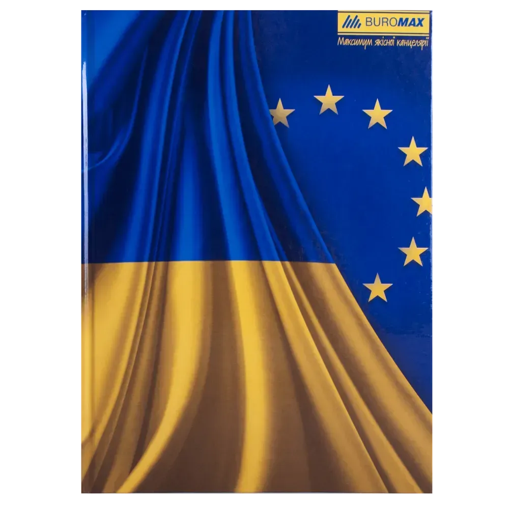 Книга канцелярська Buromax Ukraine А4 96 аркушів в клітинку асорті дизайнів BM.2400-38. Фото 4