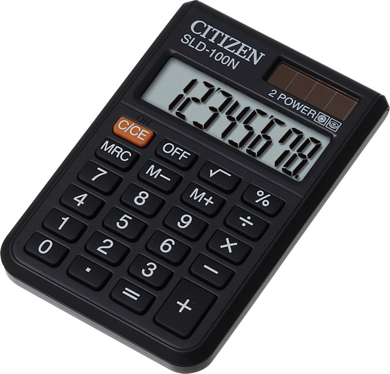 Калькулятор Citizen 8 розрядів SLD-100NR