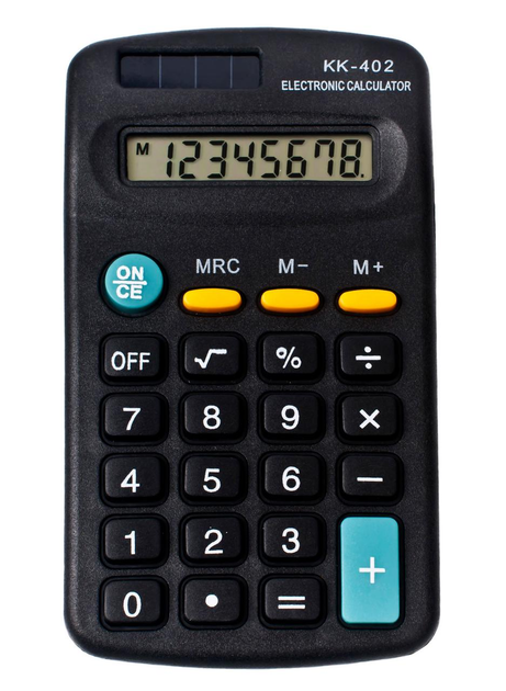 Калькулятор Joinus кишеньковий 8 розрядів KK-402