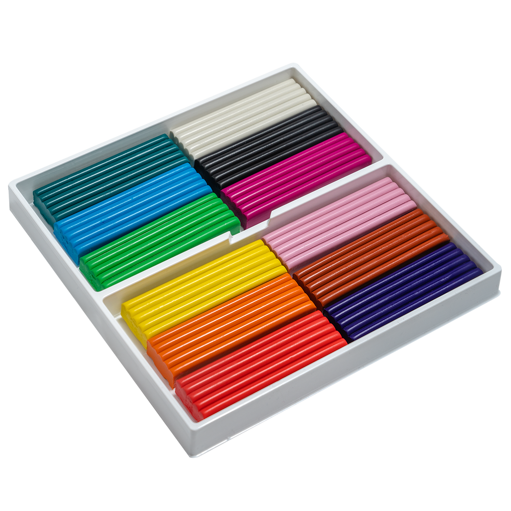 Пластилін ZiBi Classic 12 кольорів 240г KIDS Line ZB.6233 (20шт). Фото 2
