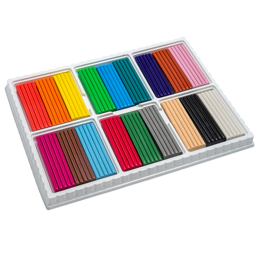 Пластилін ZiBi Classic 18 кольорів 360г KIDS Line ZB.6235			 (14 шт). Фото 2