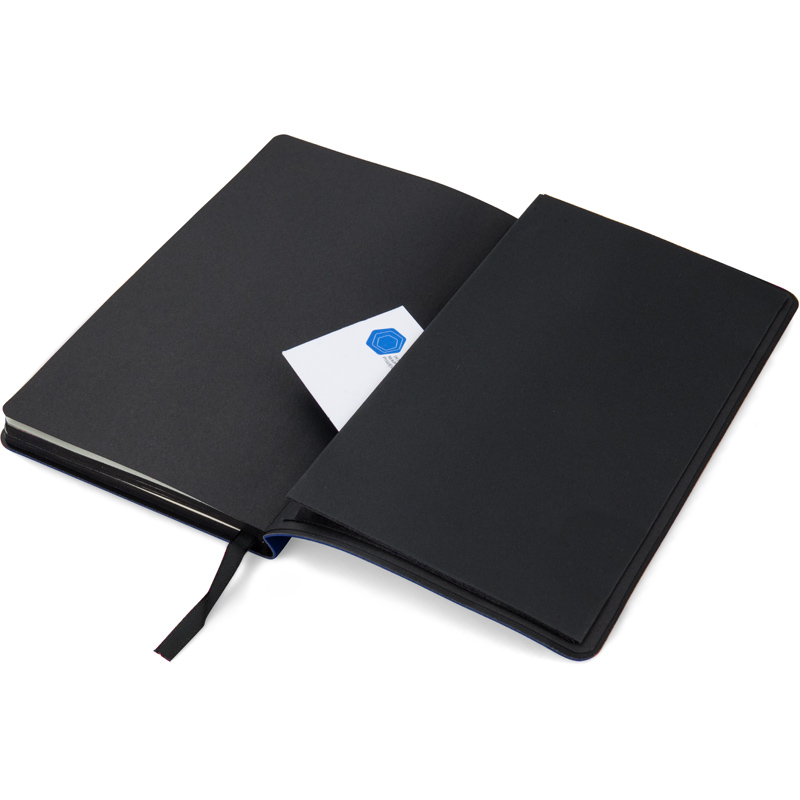 Книга записна Axent Partner Soft 8206-02-A, A5-, 125x195 мм, 96 аркушів, клітинка, гнучка обкладинка, синя. Фото 6