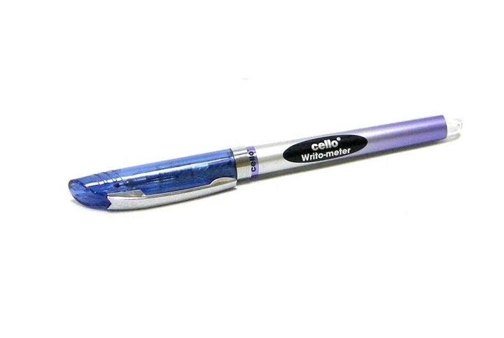 Ручка Cello Writo-meter кулькова 10000 метрів синя CL-8048-BL. Фото 2