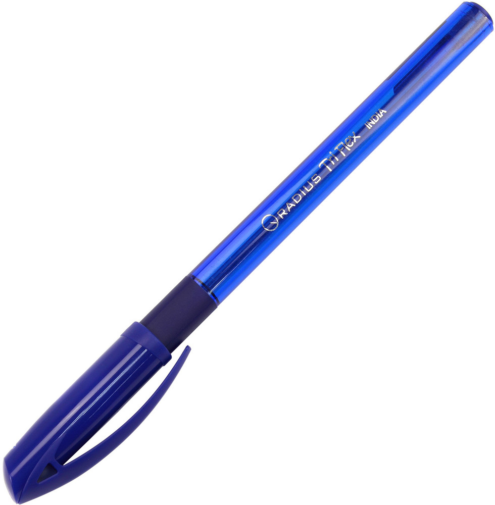 Ручка масляна Radius Tri Flex синя (50 шт)